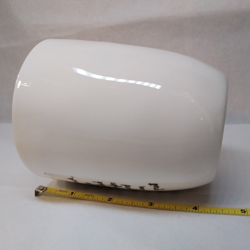 Magenta M Ladybug MUG Off White w/ Red Ladybug 16 oz. Cup - Picture 7 of 12
